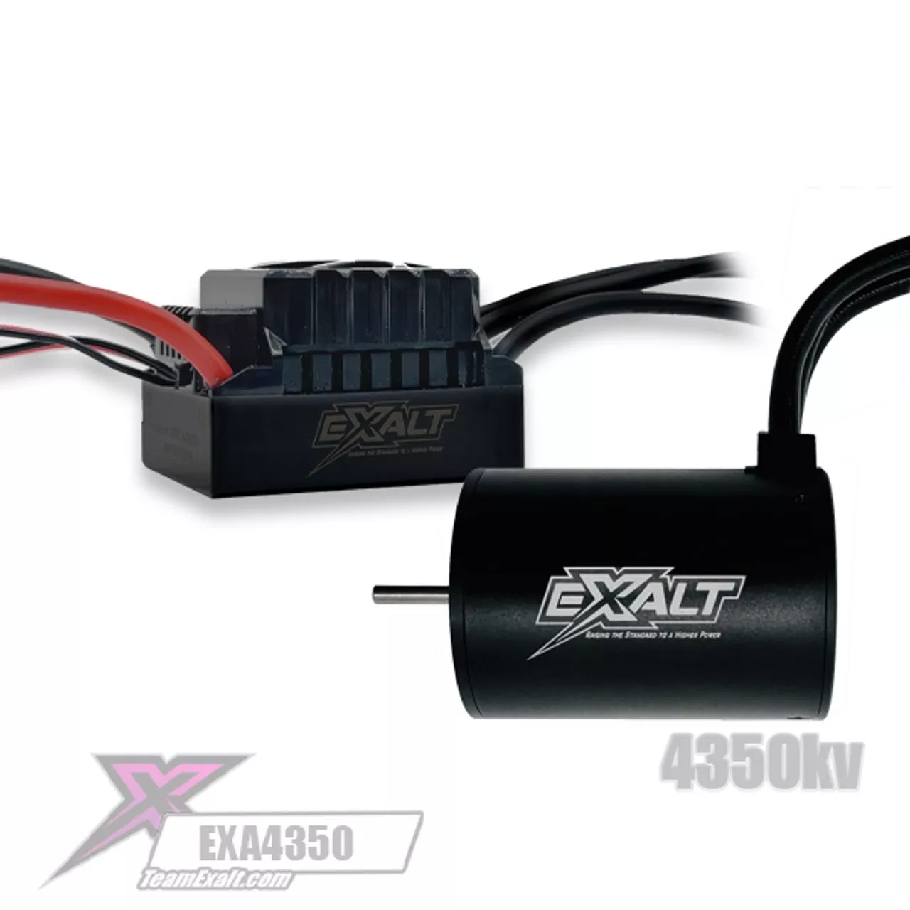 EXA4350Exalt 1/10th Sensorless Brushless ESC/ 4350kV Motor Combo (EXALT)