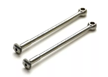 EXO179366mm PUCK BONES, titanium 1 pair, for Bi-metal Bone systems (Exotek Racing)