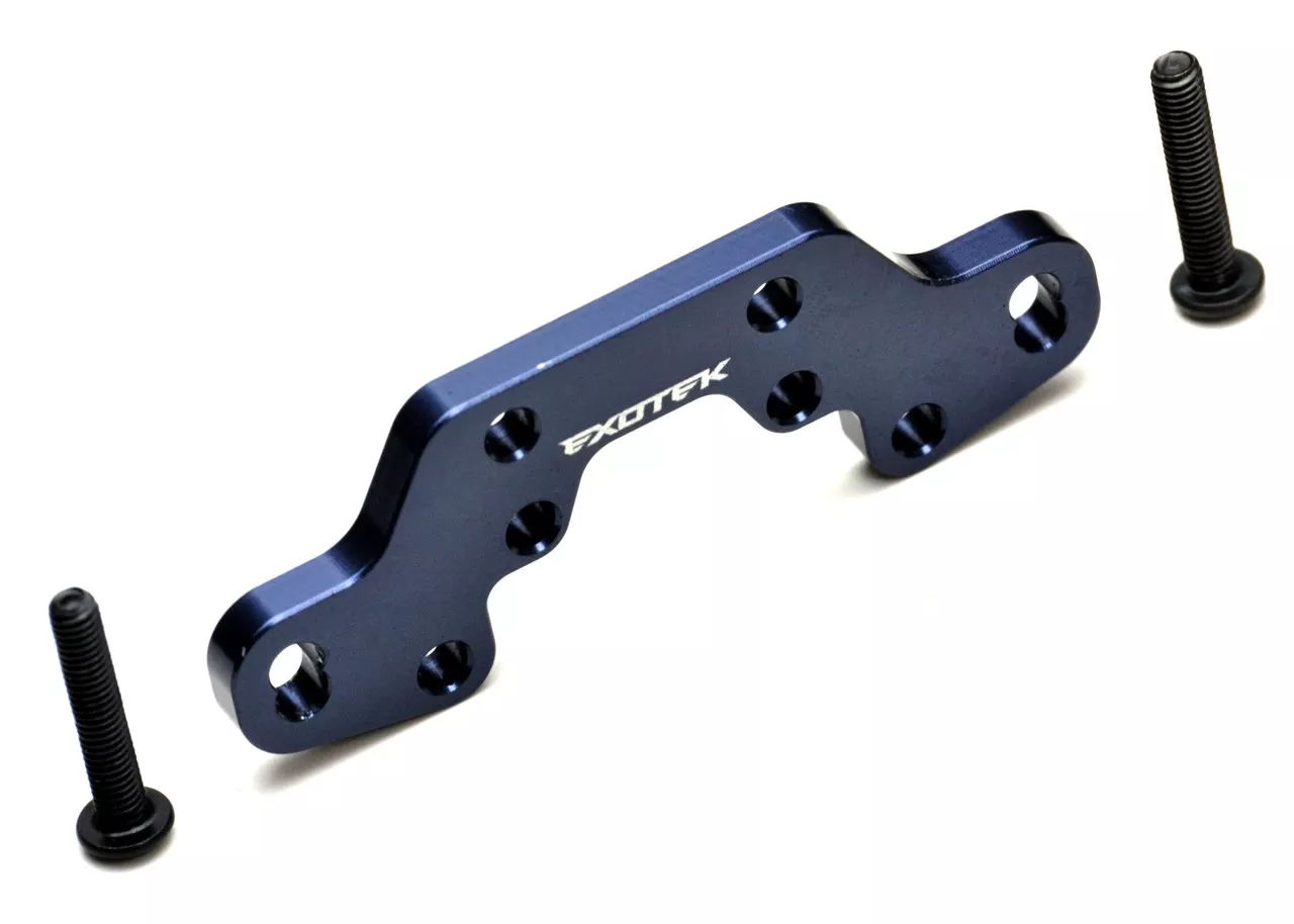 EXO1810 EB410 Bulkhead Saver Camber Plate, 7075 (Exotek Racing)