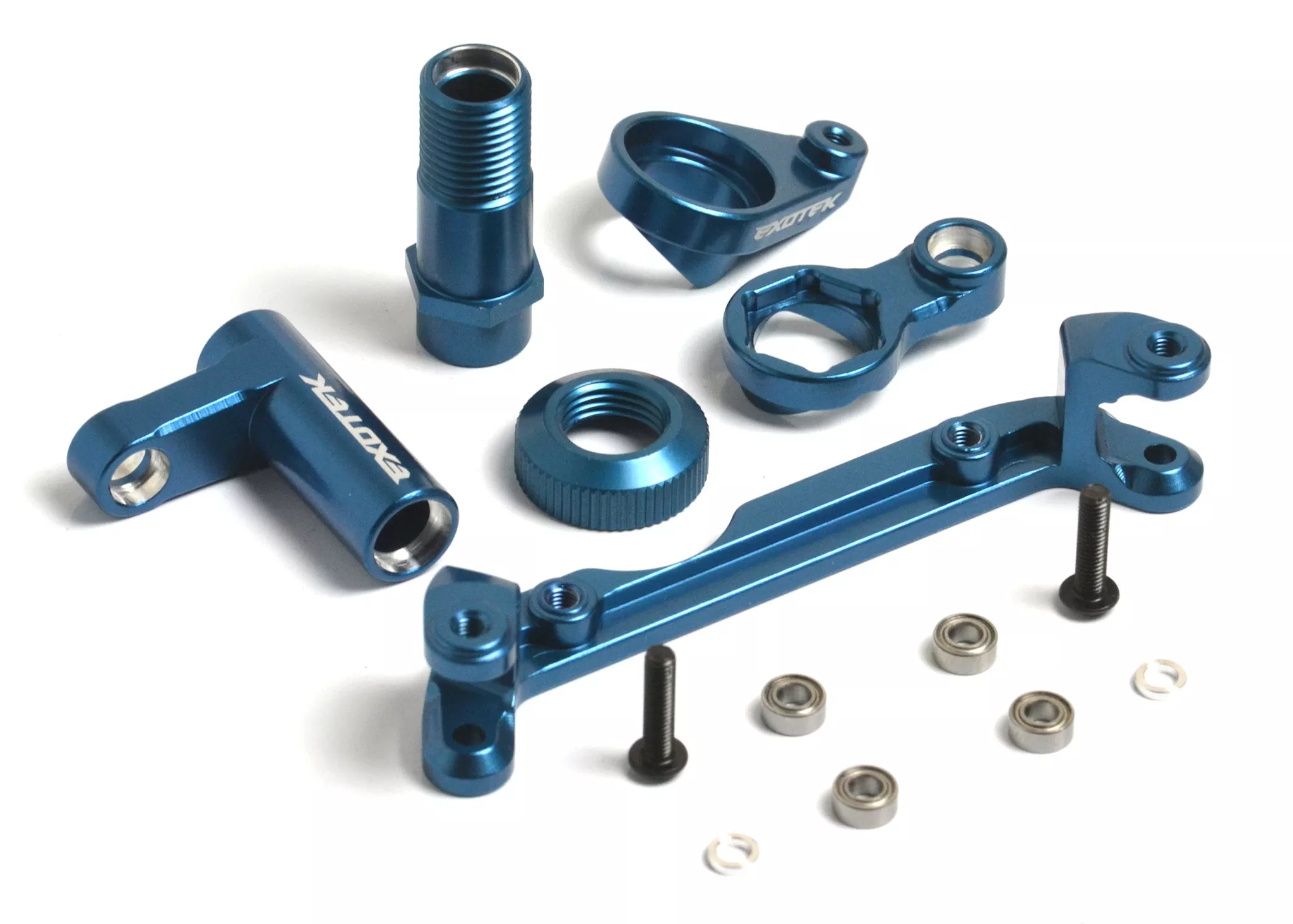 EXO2340MT8 HD Steering Set, 7075 (Exotek Racing)