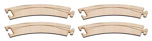 Faller 161920 HO Scale Car System Laser-Street Street Sections (No Wire) (4)