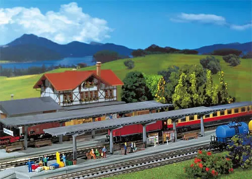 Faller 222126 N Scale Platforms – Pkg of 2