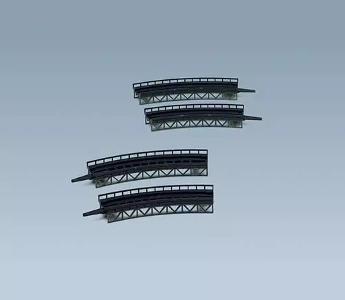Faller 282905 Z Scale Bridges-Curved Steel — Kit
