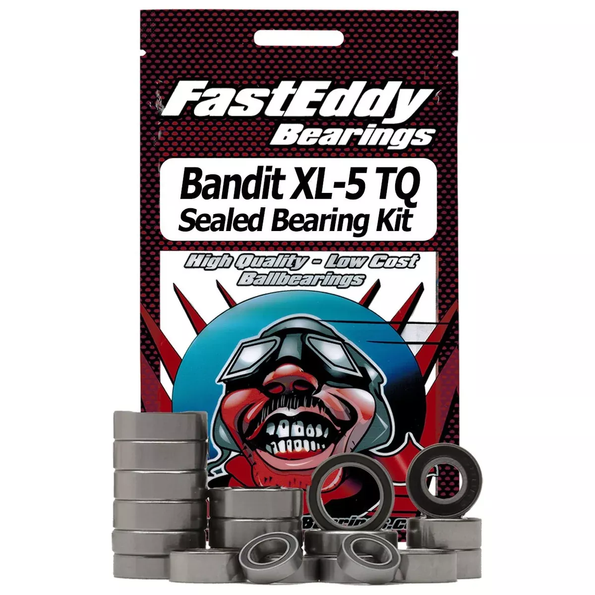 Fast Eddy Bearings TFE2183 Traxxas Bandit Sealed Bearing Kit
