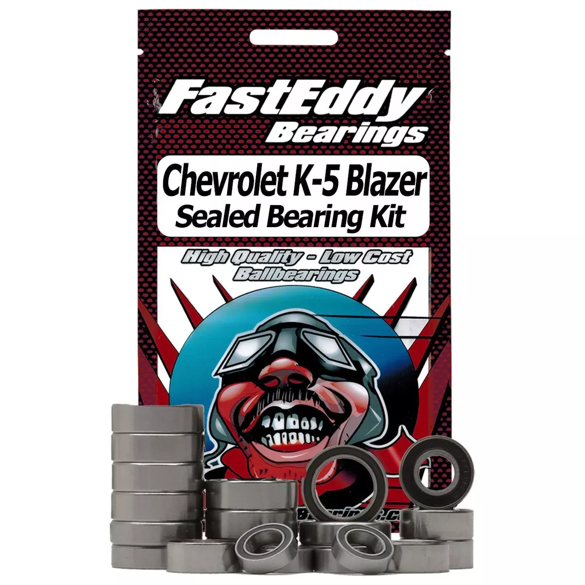 Fast Eddy Bearings TFE2232 Vaterra Ascender Platform Sealed Bearing Kit