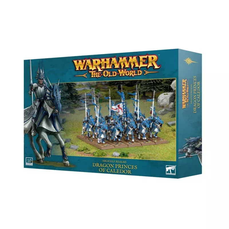 Games Workshop 13-17 - Warhammer: The Old World - High Elf Realms: Dragon Princes of Caledor