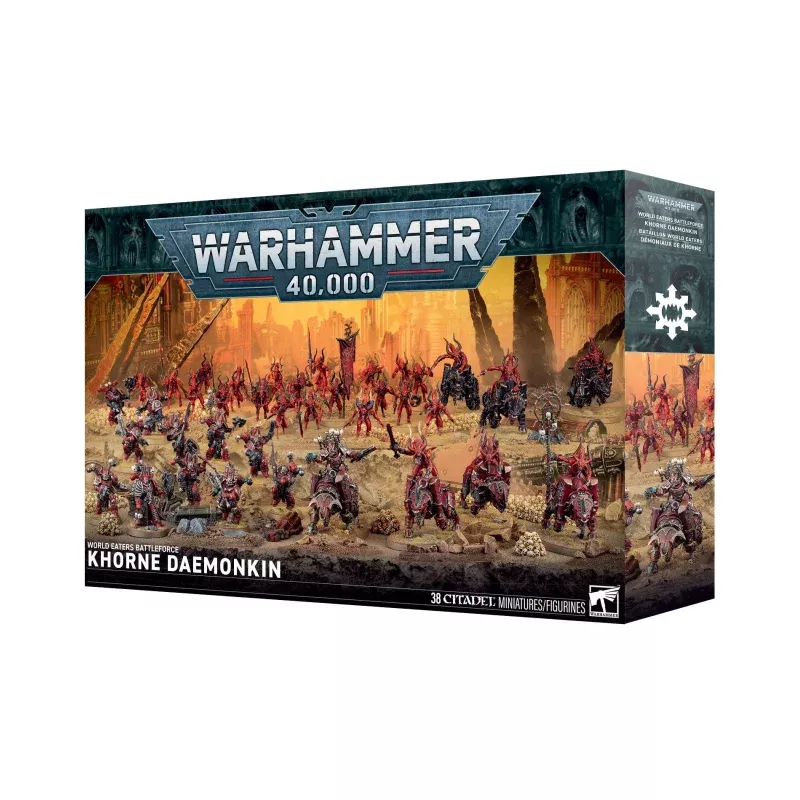 Games Workshop 67-07 – Warhammer 40,000 – World Eaters: Khorne Daemonkin Battleforce