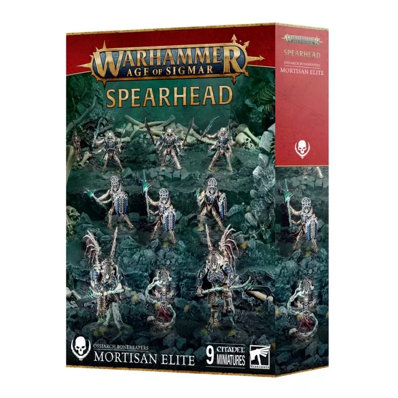 Games Workshop 70-942 - Age of Sigmar - Ossiarch Bonereapers: Mortisan Elite Spearhead