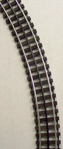 GarGraves WT-72-101 Wood Tie Phantom Tinplate O-72 Curve O Scale