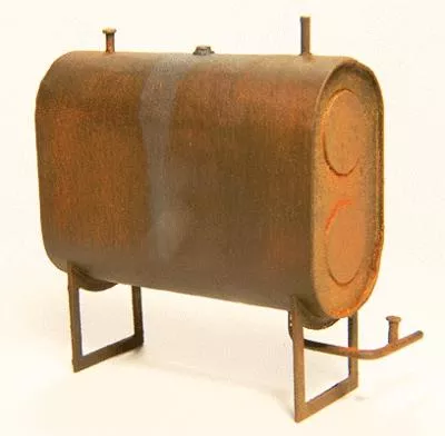 GCLaser 3104 O Scale Fuel Tank w/Pipes & Stems – Kit
