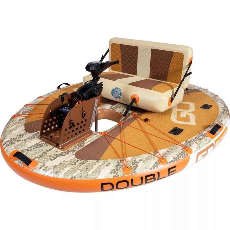GoBoat Double Fish Personal Boats – Electric Motorized Tube