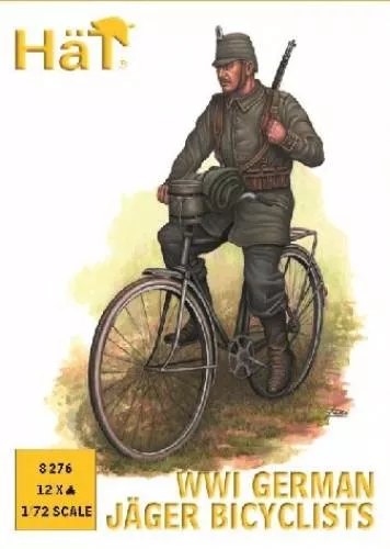 Hat Industries 8276 WW-I Ger Jaeger Bicyclists 1:72