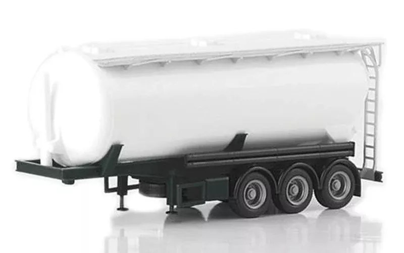 Herpa 075848 1/87 Scale 3-Axle Bulk Tank Trailer High Quality