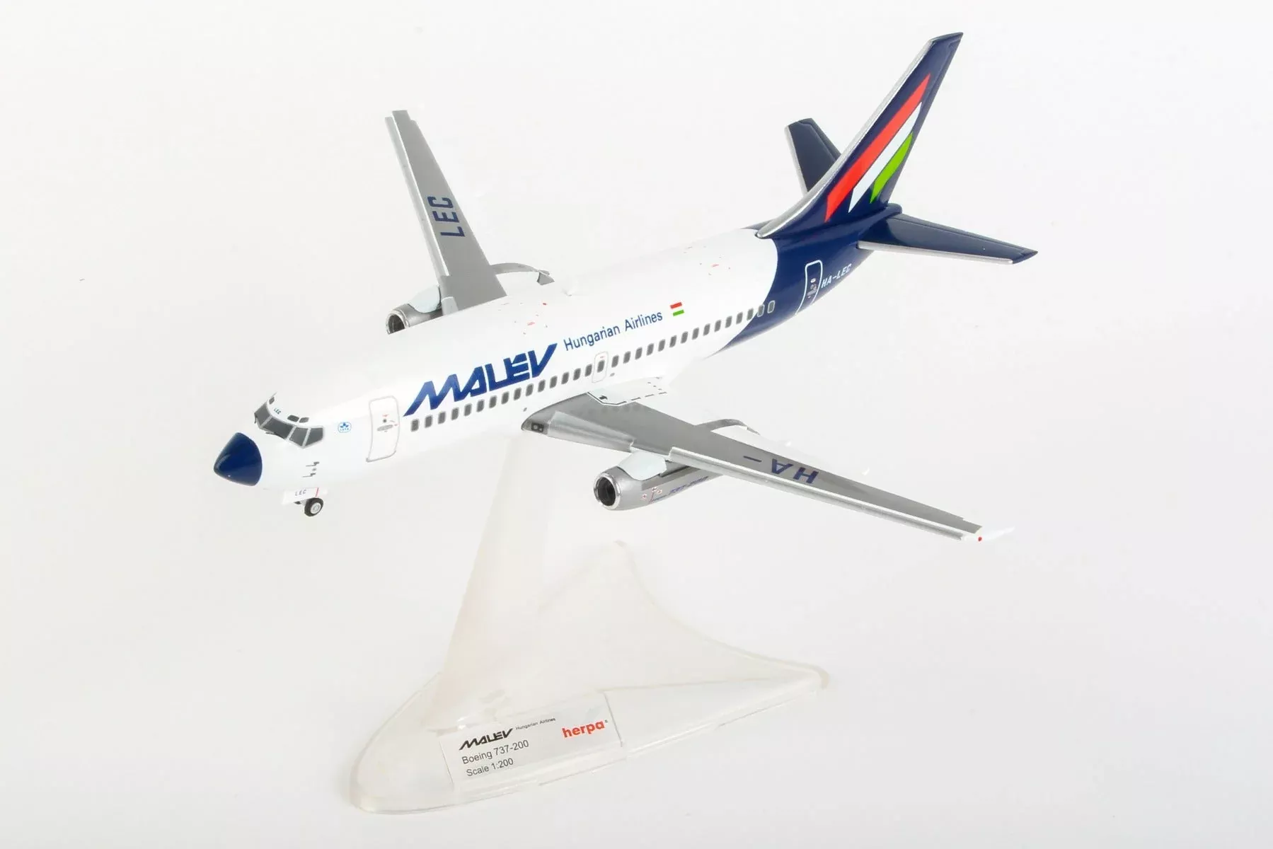 Herpa Wings HE559782 Malev 737-200 1/200