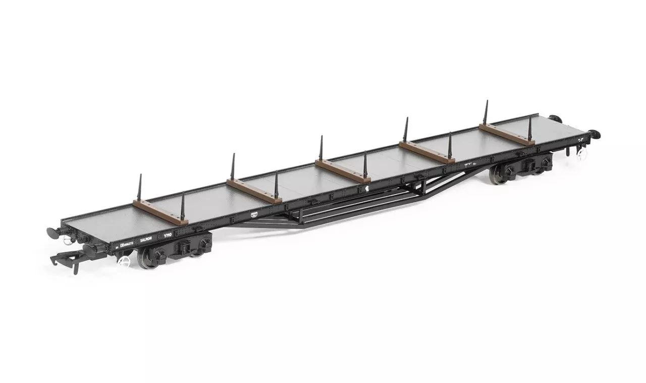 Hornby YMO 'Salmon' Bogie Bolster Wagon number DB996270