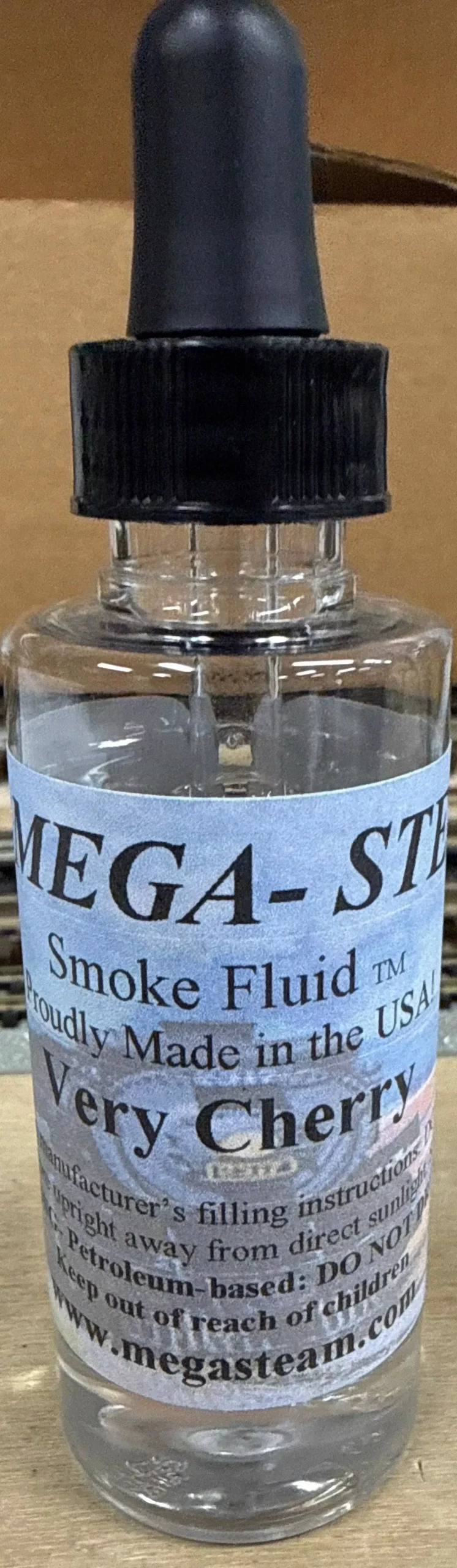 JT’s MEGA-STEAM Very Cherry Smoke Fluid NEW