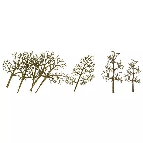 JTT Scenery Products 94127 Premium Armature Sycamore Tree, 1.5-3" (30-Pack)