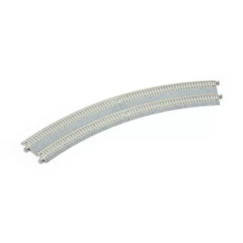 Kato 20-182 N 16-3/8″ – 15″ Radius 22.5° Double Curved UniTrack (Pack of 2)