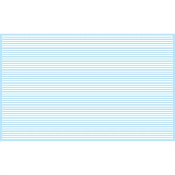 KD-3125 – #3125 Street Decal – Solid Solid White Lines (HO Scale)