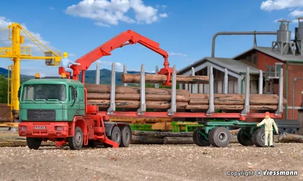 Kibri – 12271 – MAN Logging Truck Kit (HO Scale)