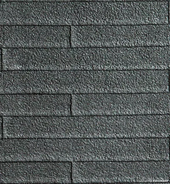 Kibri – 34116 – Roofing Tile Card – 20 x 12 cm (HO Scale)