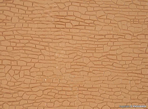 Kibri – 34120 – Wall Section – Natural Stone – 20 x 12 cm (HO Scale)