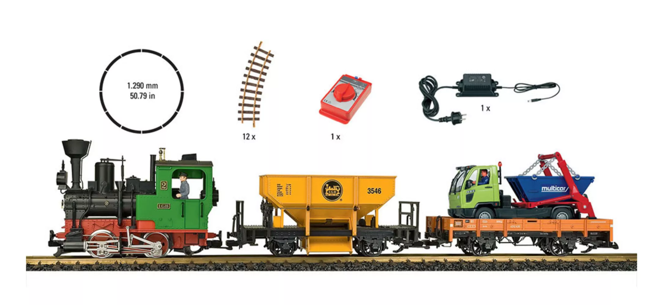 L78403 LGB Goods Train Starter Set