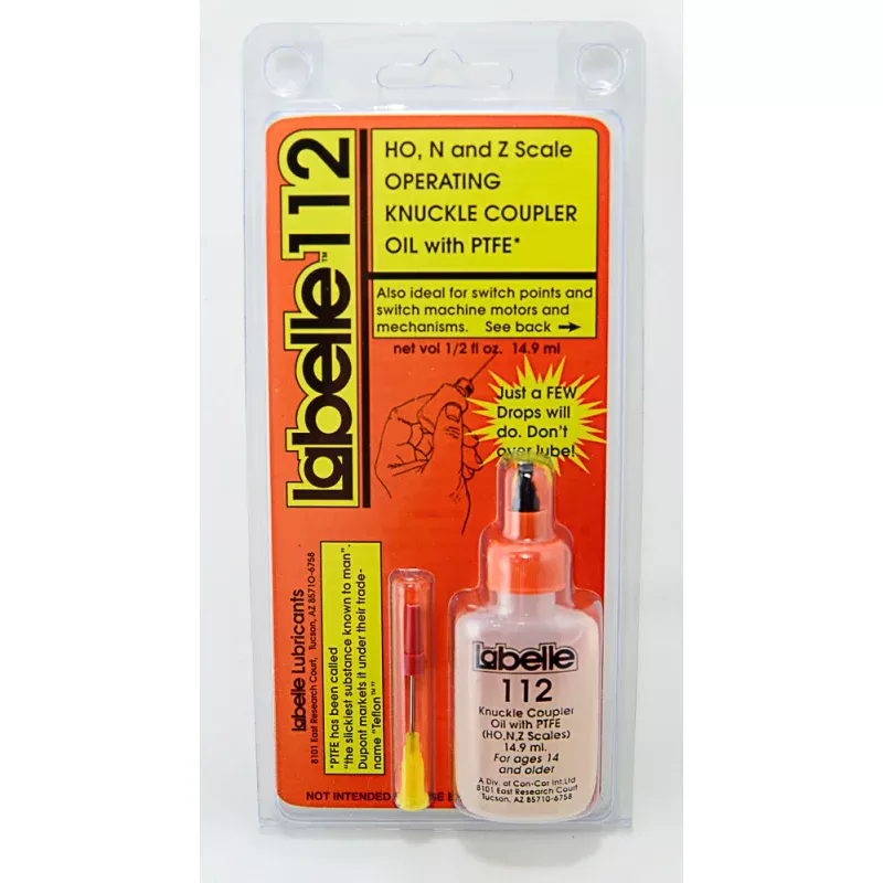 LABELLE 112 OIL with PTFE SUITS MOTORS TRAIN MECHANISMS KNUCKLE COUPLERGEAR BOX'S