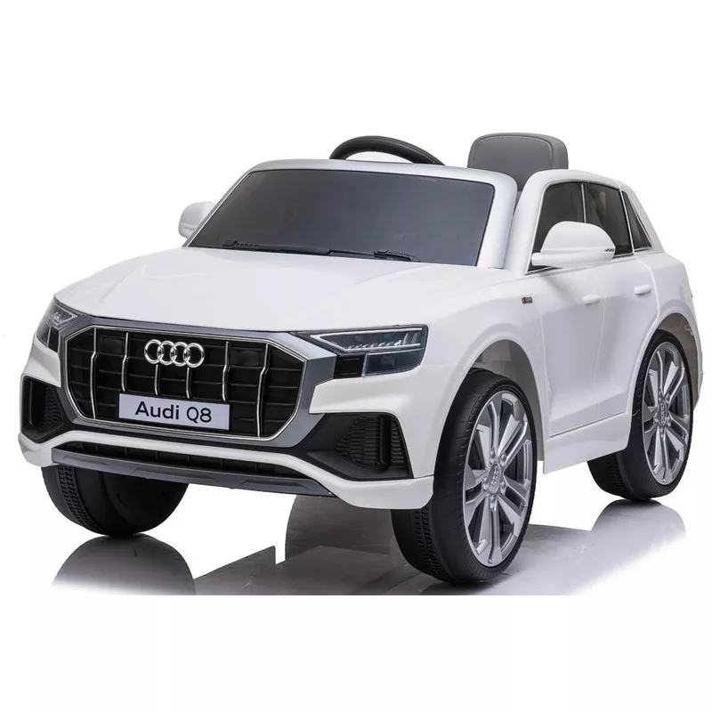 Licensed 12V Audi Q8 Children’s Battery Operated 12v Ride on SUV – white