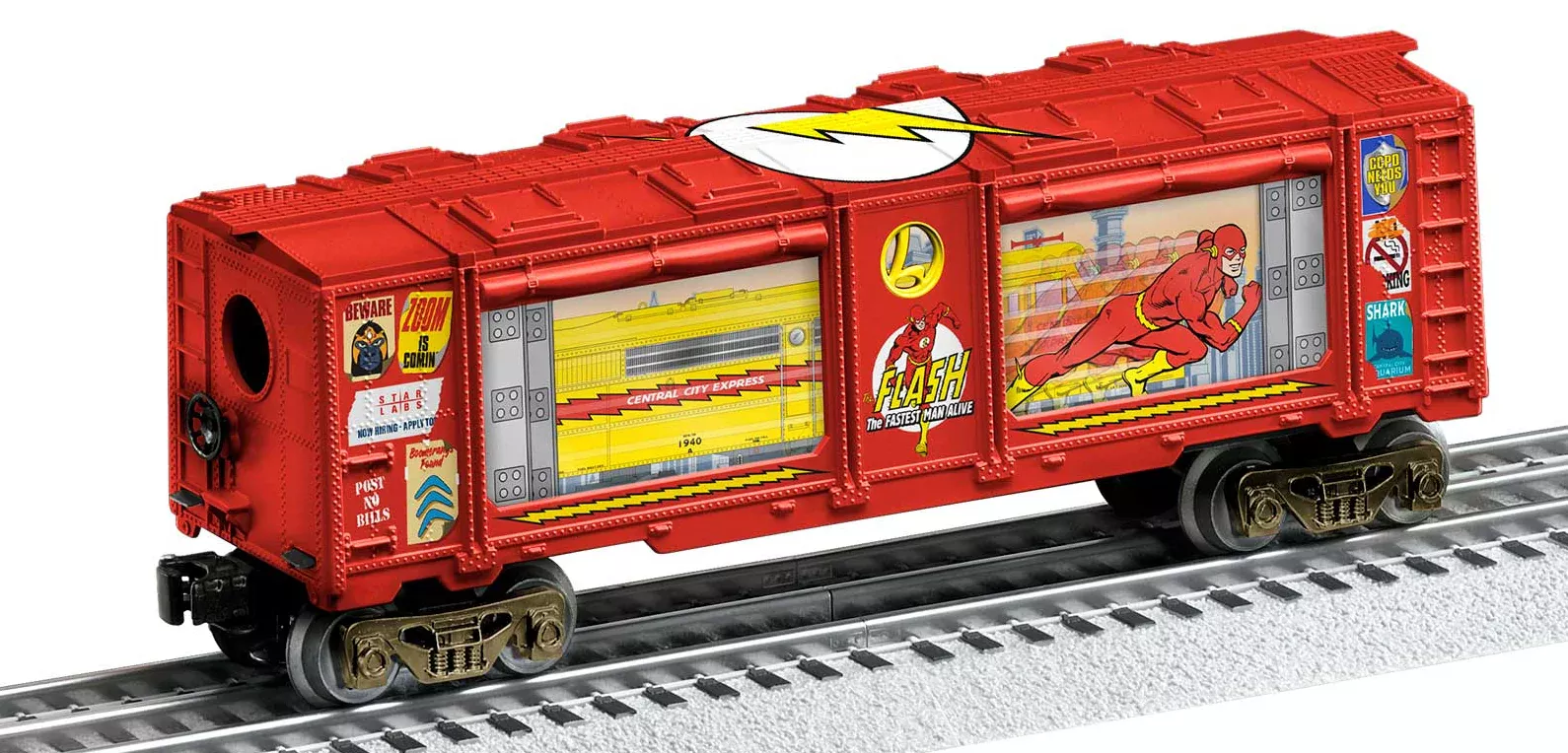 Lionel 2328110 DC The Flash Action Mint Car O SCALE NEW