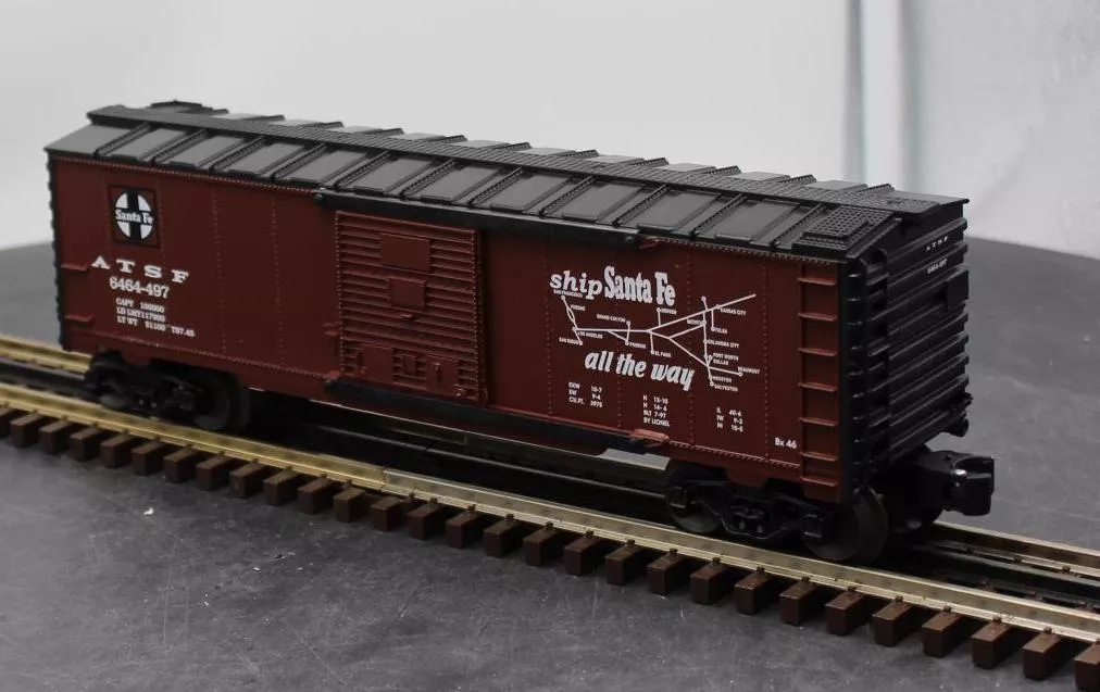 Lionel 6-29202 ATSF Santa Fe All The Way BOXCAR Freight CarLike New