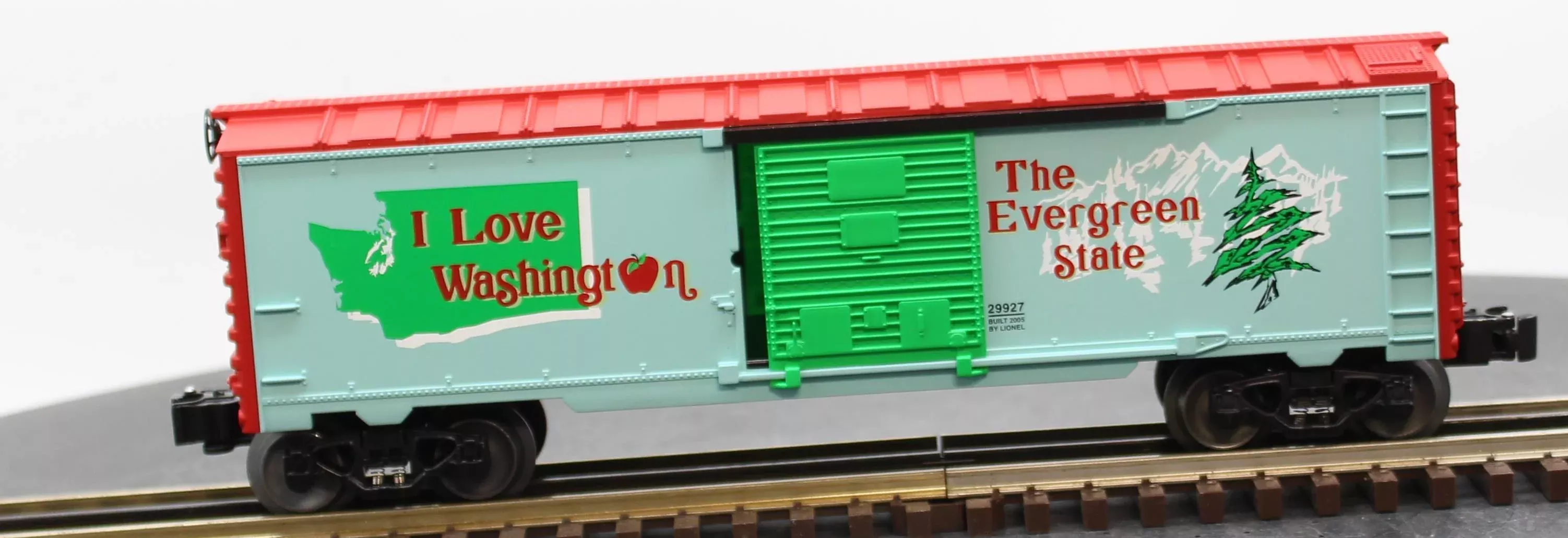 Lionel 6-29927 I Love Washington Boxcar O SCALE Like New