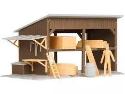 Lionel 681629 O Lumber Shed Kit
