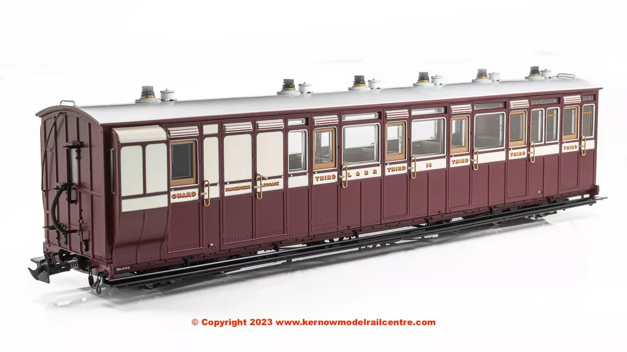 Lionheart Trains Brake 3rd Coach number 16 L&B