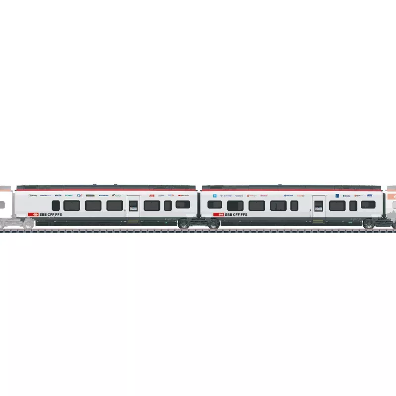 Marklin HO 43467 SBB Giruno Add-On Set 2 Summer 2024 New Item