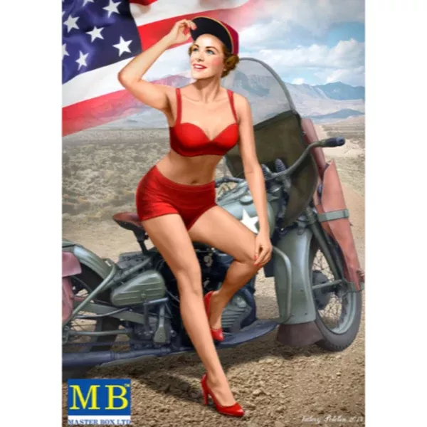 Master Box 24001 1/24 Pin Up Series Marylin