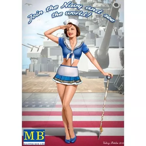 Master Box 24004 1/24 Pin-up series Kit No. 4 Suzie