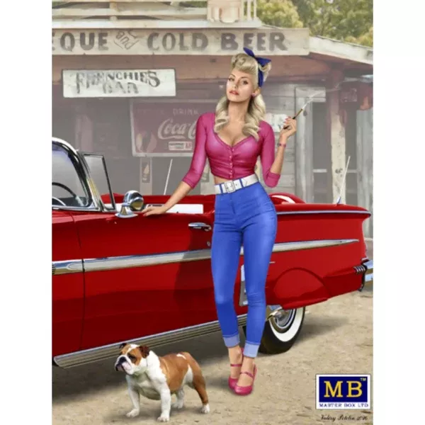 Master Box 24015 1/24 Pin-up series, A short stop No. 1