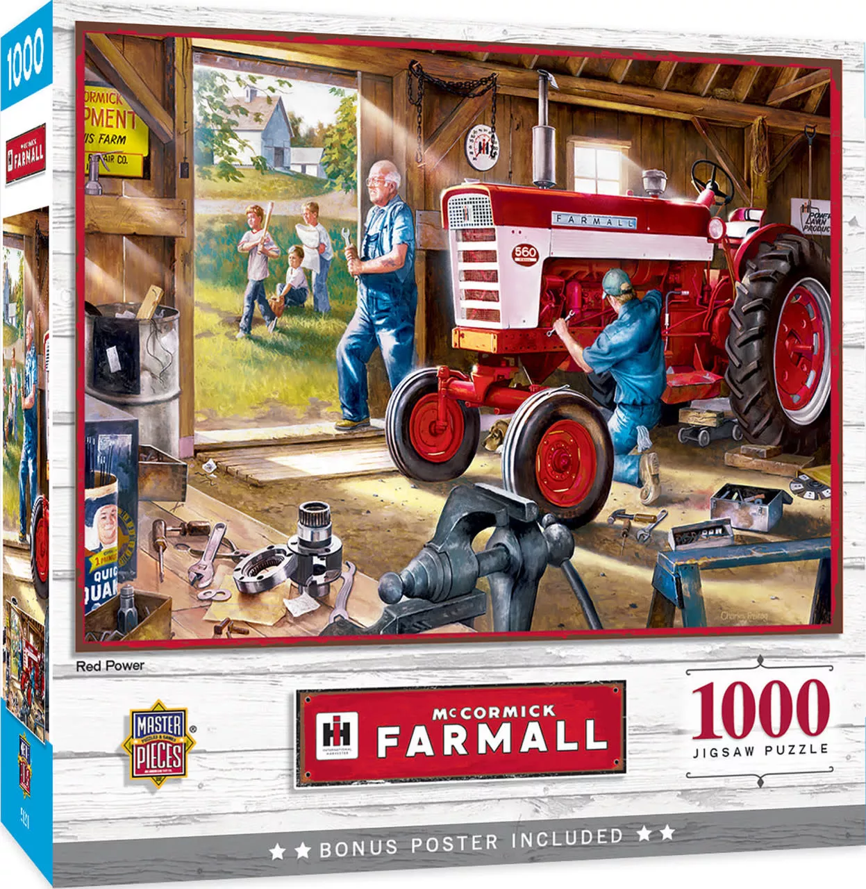 MasterPieces 71742 Red Power 1000pc
