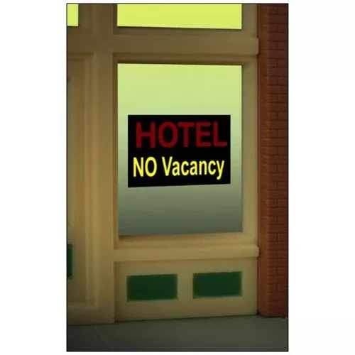 Miller Engineering 8990 Hotel Window Sign