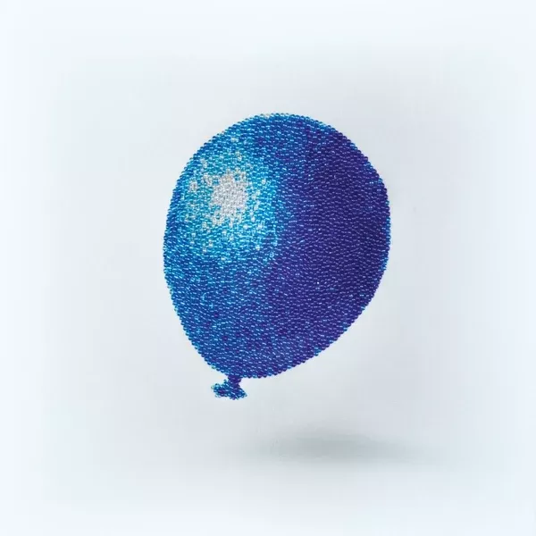 MiniArt Crafts 55009 Shining Balloon Bead Embroidery Kit