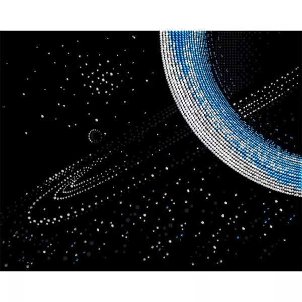 MiniArt Crafts 88001 Saturn Bead Embroidery Kit