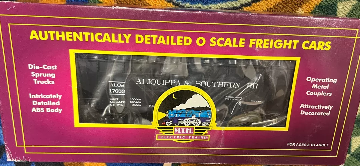 MTH Premier 20-97525 Aliquippa & Southern 2-Bay Offset Hopper Car . O SCALE NEW