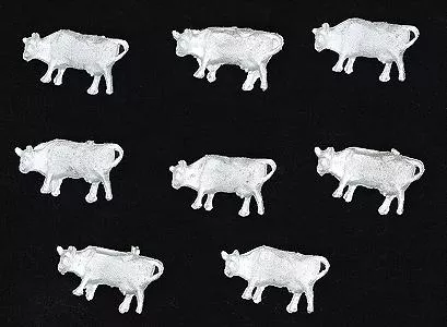The N Scale Architect 20001 N Scale Beef Cows pkg(8)