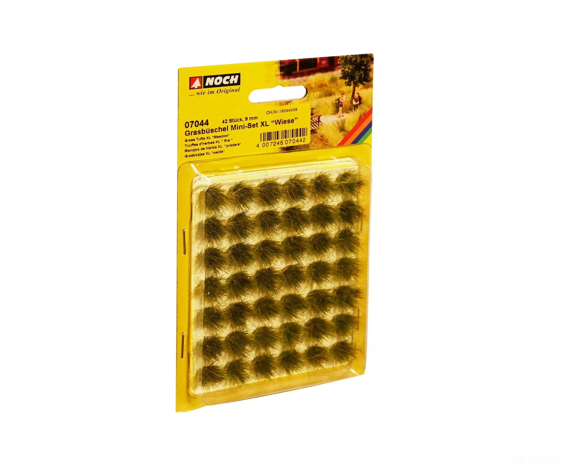 Noch 07044 HO, N, Z Grass Tufts Mini Set XL “Meadow”