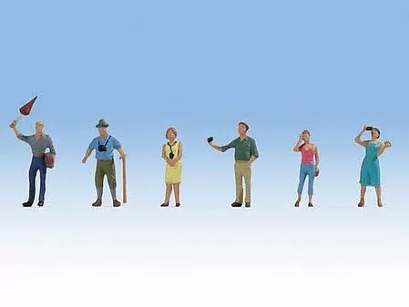 Noch 15472 HO Scale Recreation & Sports — Tour Group pkg(6)