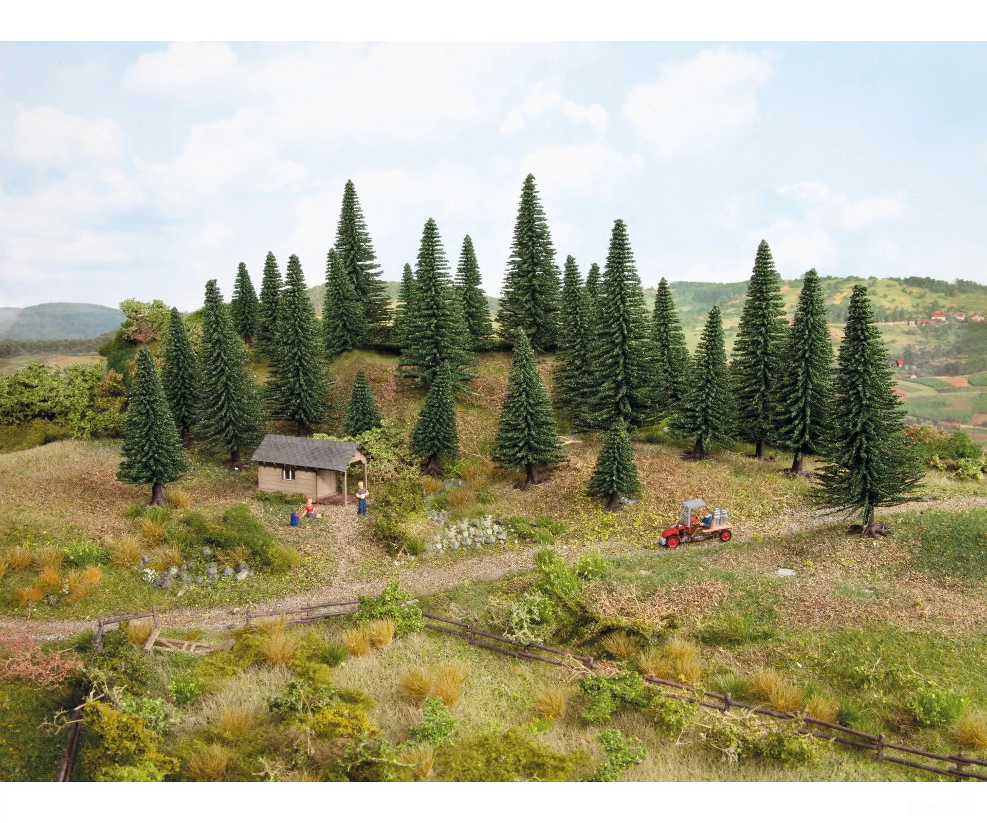Noch 26830 HO Fir Trees with Planting Pin
