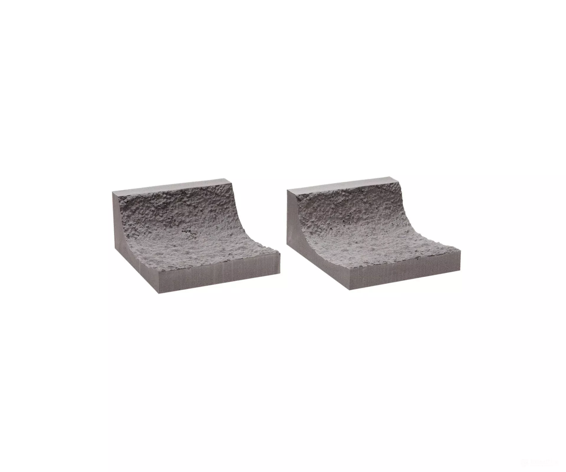 Noch 58033 HO Interior Rock Tunnel Wall, curved