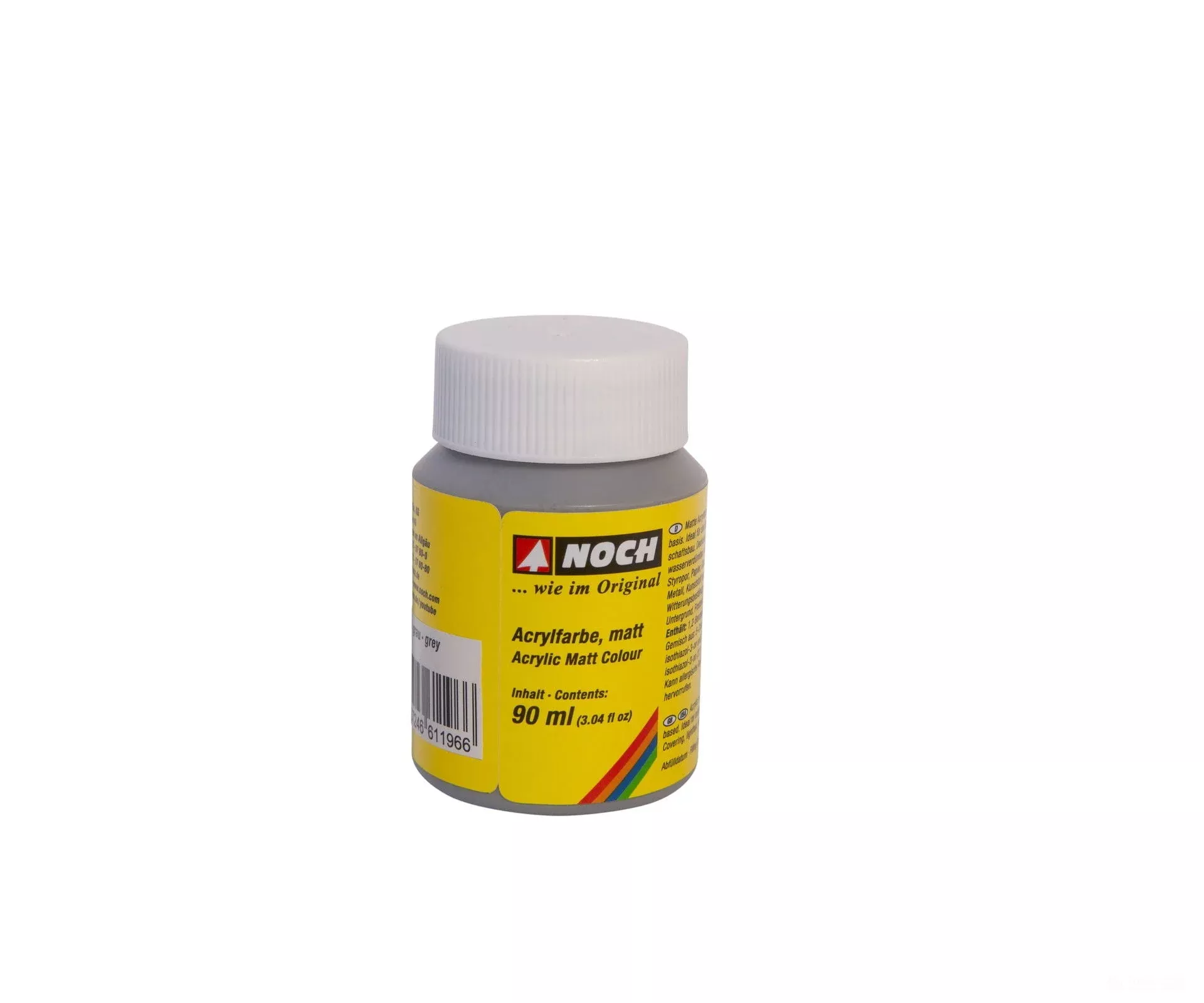 Noch 61196 HO, N, Z Acrylic Paint, Matte, Grey
