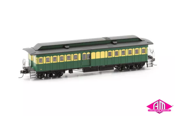 OR495 – Centenary Baggage Car #56 (SteamRanger) – Painted Arches (HO Scale)